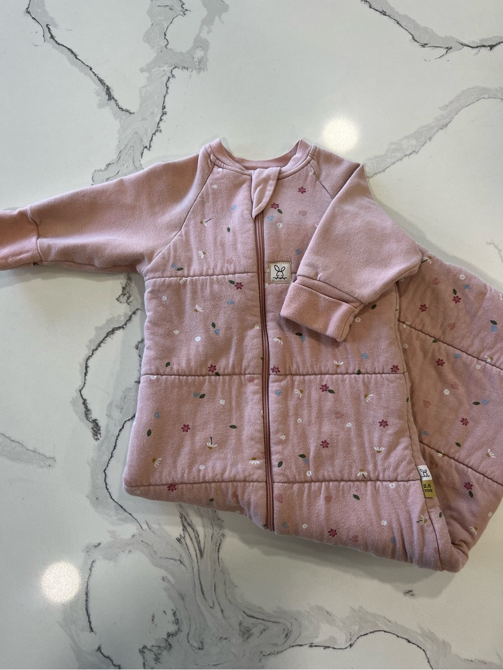 X2 ErgoPouch 3-12mo - pink and sage